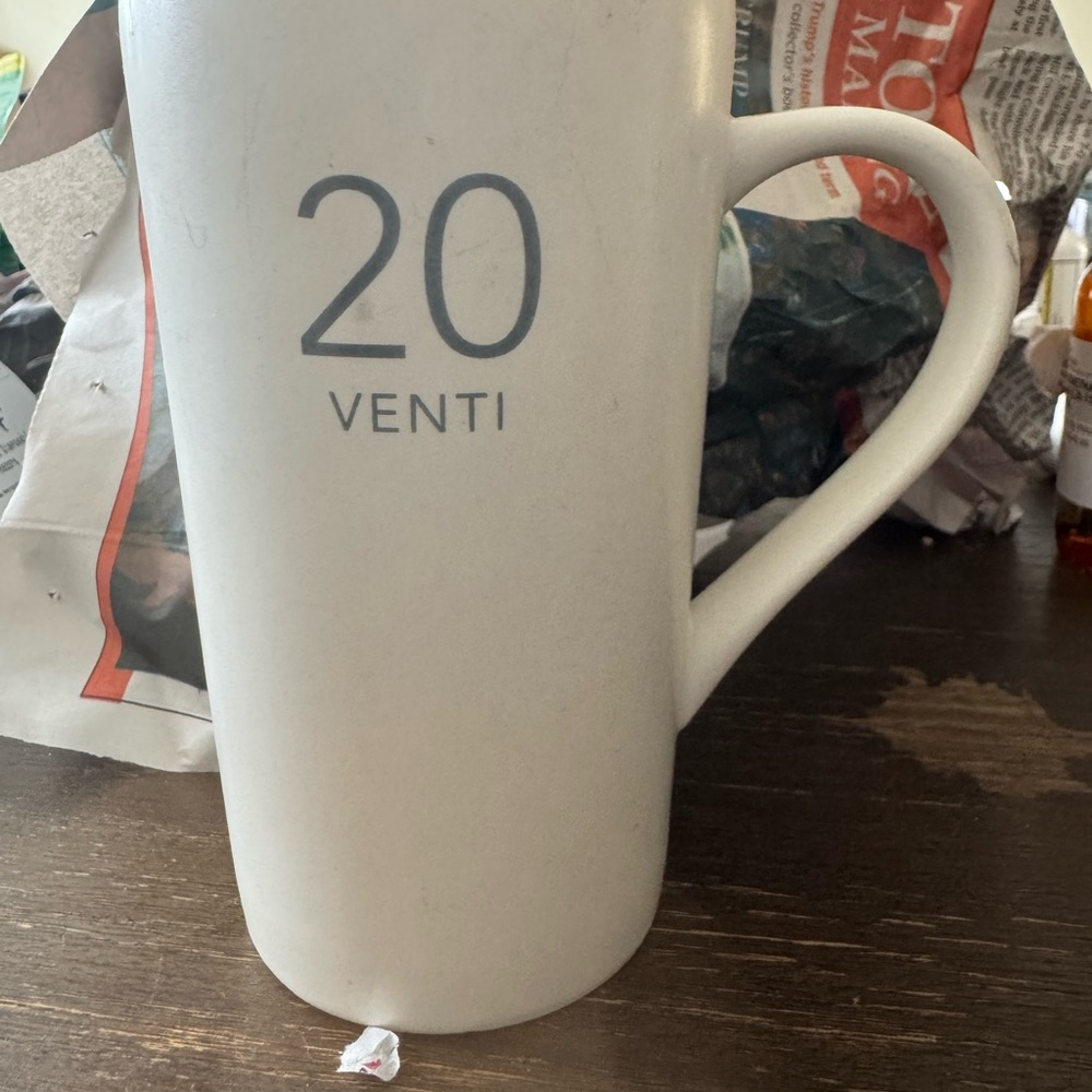 Starbucks White Ceramic Mug for Dining